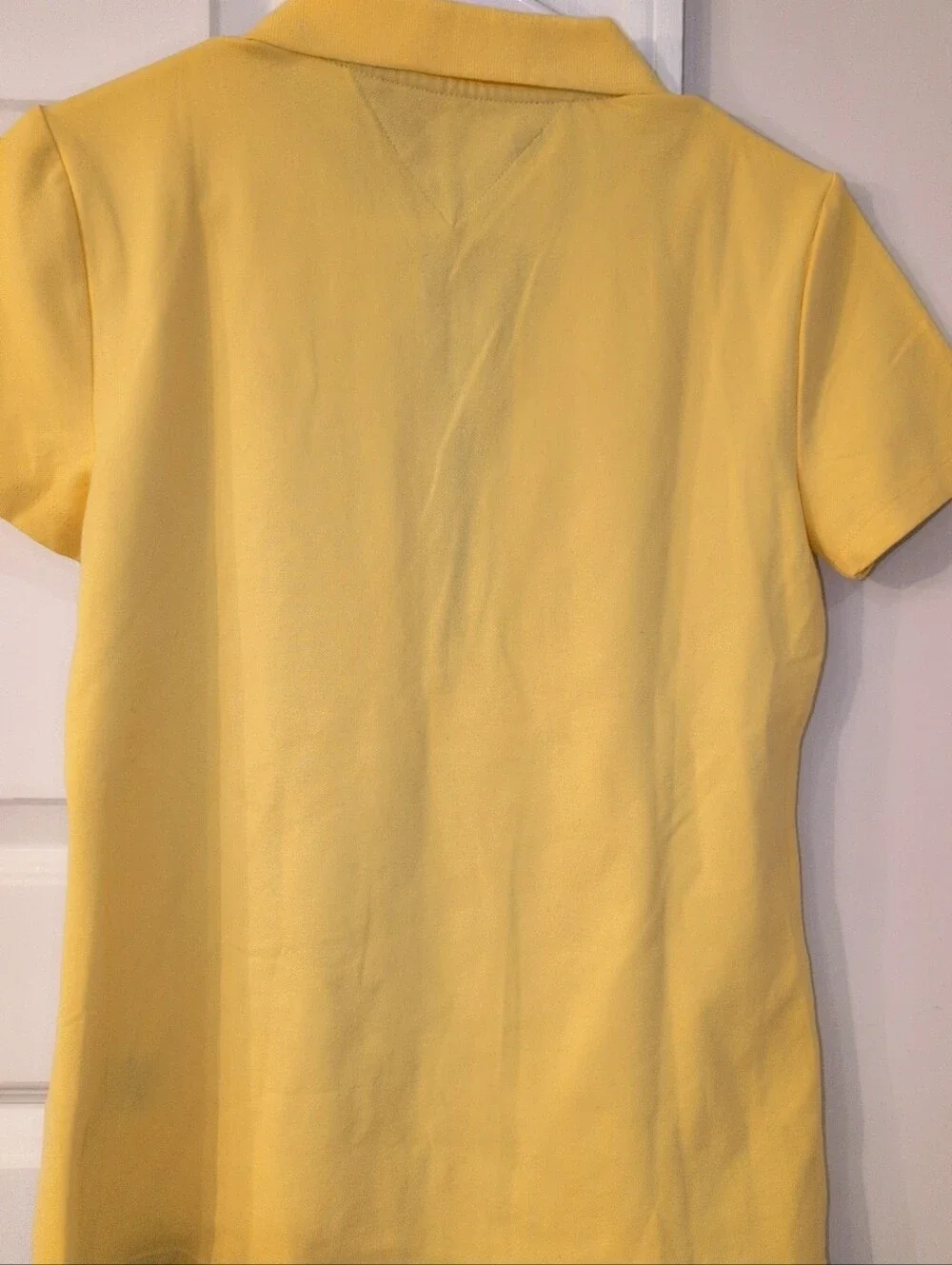 Tommy Hilfiger Sunny Yellow Polo with Flag Logo